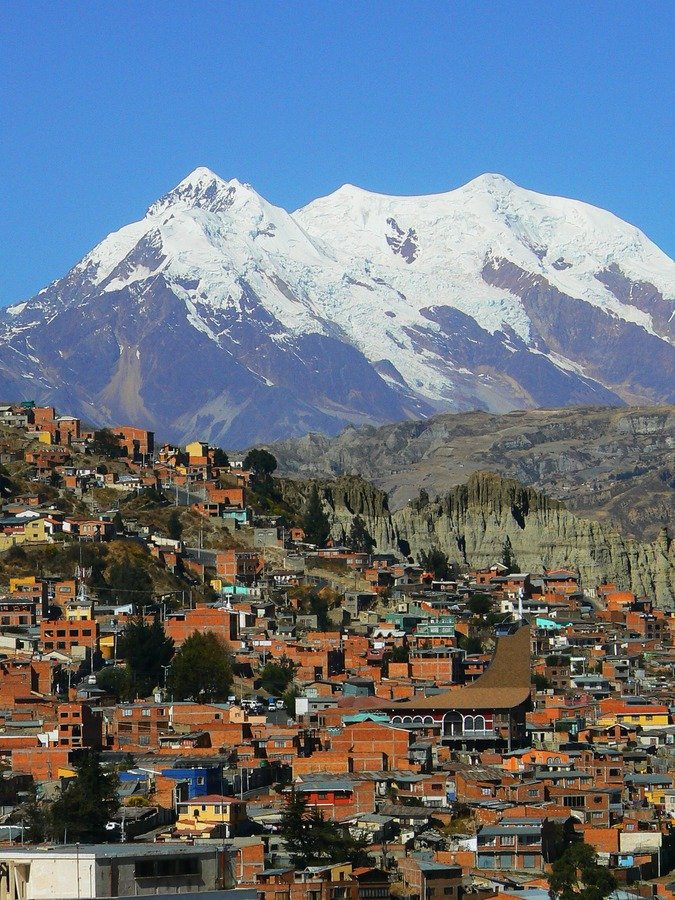 Skyline La Paz Bolivia